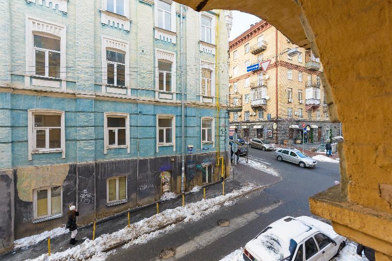 Студія З Видом На Майдан Незалежності Kiev Ngoại thất bức ảnh